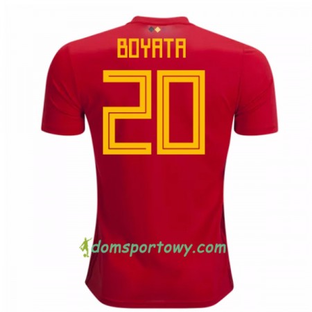 Koszulka Belgia Boyata 20 Domowe Koszulki Piłkarskie Mistrzostwa Świata 2018